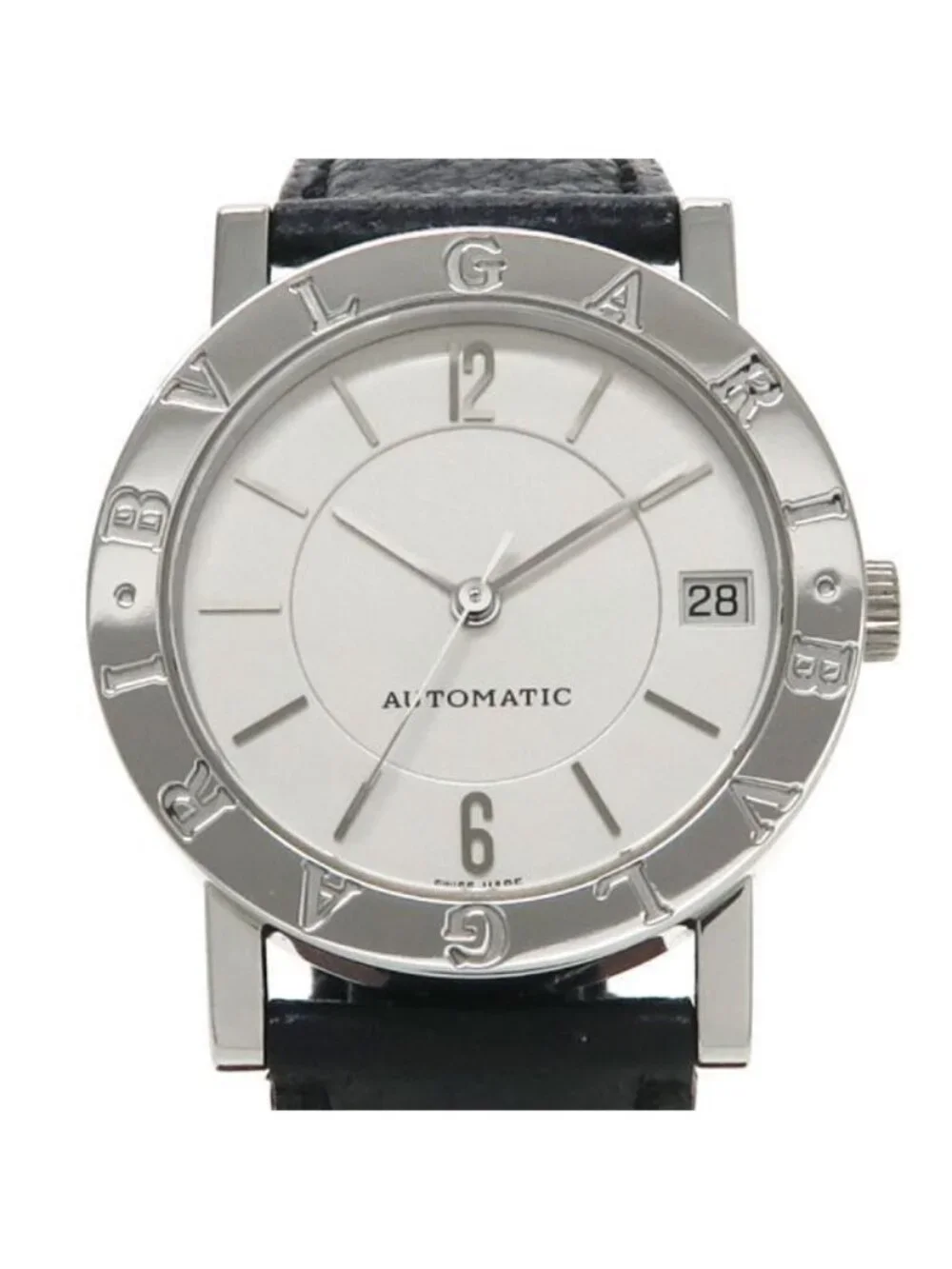 Bvlgari 33 Watch Silver